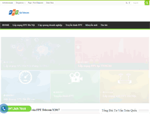 Tablet Screenshot of capquangfpt.com